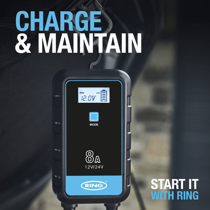 Ring RSC908T SMARTCHARGE 8 Charger & Maintainer