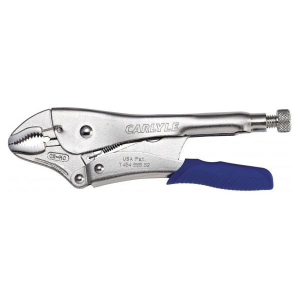 Carlyle Hand Tools Pliers - Curved Jaw - Easy Release Locking - 7in. Caryle Tools - Town Tools 