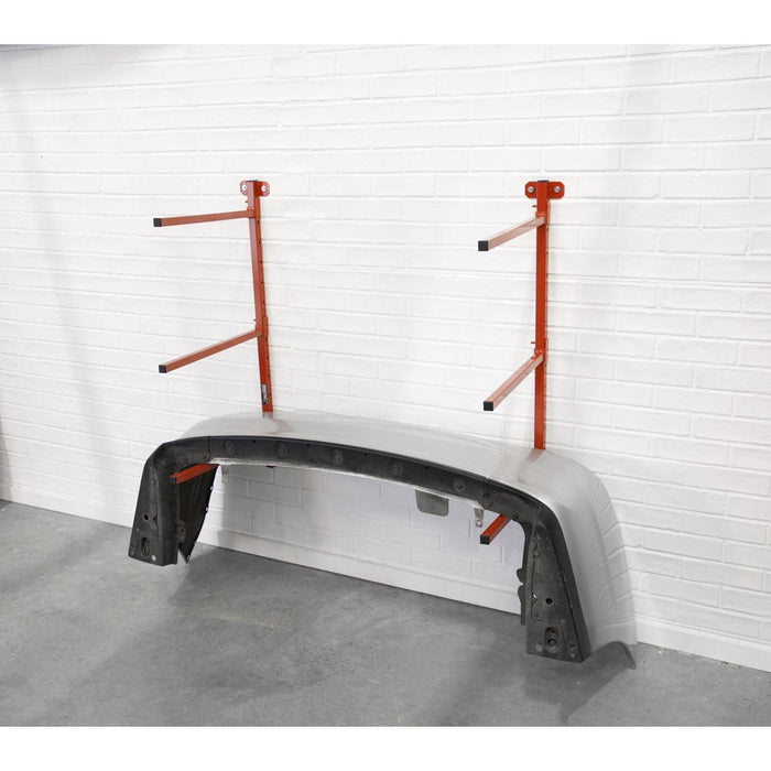 Sealey Wall Mounting Folding Bumper Rack MK56 Sealey - Town Tools 