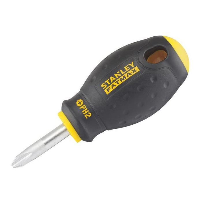 Stanley® Hand Tools FatMax® Stubby Screwdriver Phillips Tip PH2 x 30mm STANLEY® Hand Tools - Town Tools