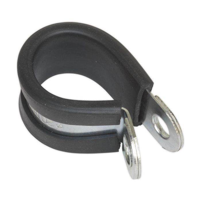 Sealey P-Clip Rubber Lined21mm Pack of 25 PCJ21 Sealey - Town Tools 