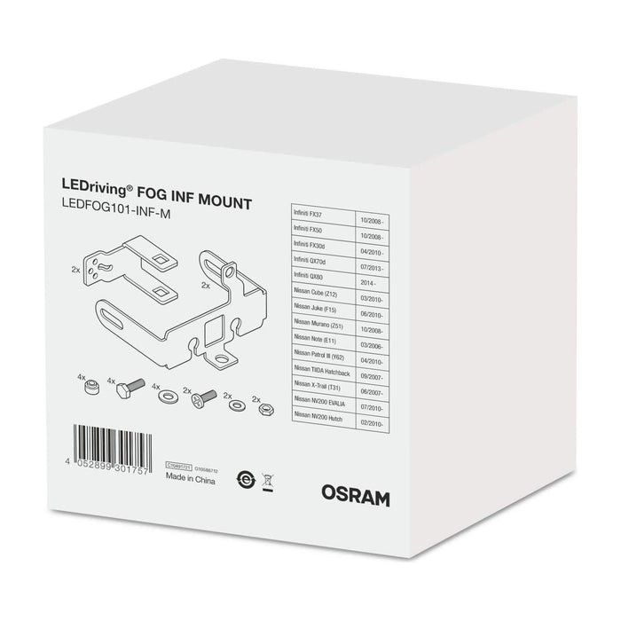 Osram LEDriving FOG additional mounting for Infinity models, FOG101-INF-M, brack Osram - Town Tools 