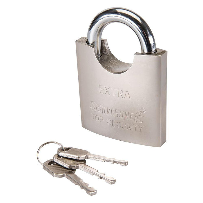 Silverline Shrouded Padlock 70mm Silverline - Town Tools 