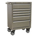 Sealey Rollcab 6 Drawer 675mm Stainless Steel Heavy-Duty PTB67506SS Sealey - Town Tools 