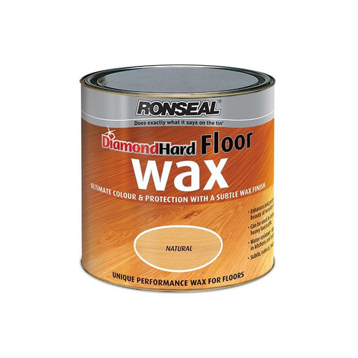 Ronseal Diamond Hard Floor Wax Natural Oak 2.5 litre Ronseal - Town Tools