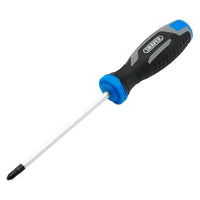Draper Pound Thru Phillips Soft Grip Screwdriver, PH2 x 125mm