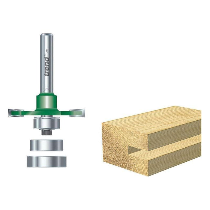 Trend C152 x 1/2 TCT Bearing Guided Biscuit Jointer 4.0 x 37.2mm Trend - Town Tools