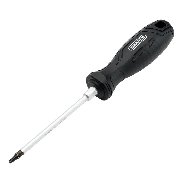 Draper Draper TX-STAR Tamperproof Hard Grip Screwdriver, T15H x 100mm Draper - Town Tools