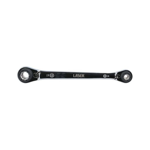 Laser Ratchet Ring Spanner 8-in-1 8143 Laser - Town Tools 