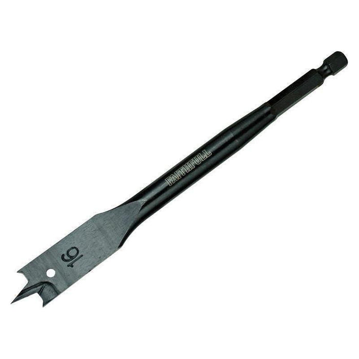 Faithfull Impact Rated Flat Bit 16 x 152mm Faithfull - Town Tools
