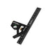 Faithfull Prestige Combination Square Black Aluminium 150mm (6in) Faithfull - Town Tools