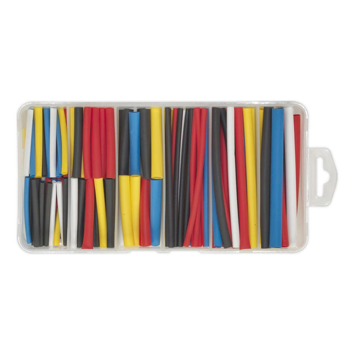 Sealey Heat Shrink Tubing Assortment 180pc 50 & 100mm Mixed Colours HST501MC Sealey - Town Tools 