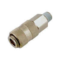 Connect Cyclone Double Action Male Air Line Coupling 1/4" 2pc 35187
