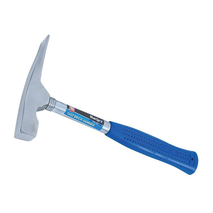 Bluespot Tools Steel Shafted Brick Hammer 450g (16oz) BlueSpot Tools - Town Tools