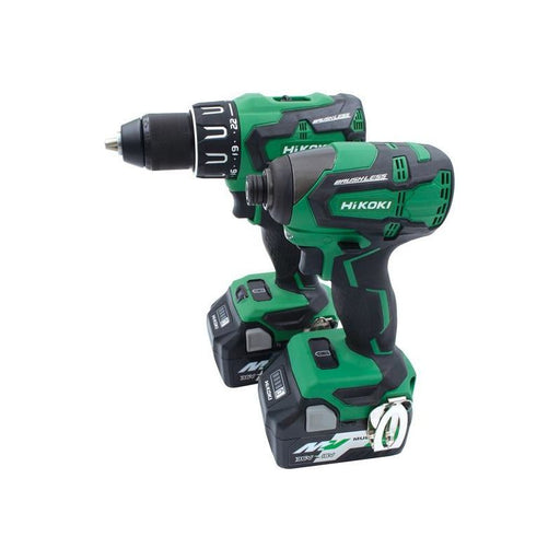 Hikoki KC18DBFL2JDZ Twin Pack 18V 2 x Multi Volt Li-ion HiKOKI - Town Tools