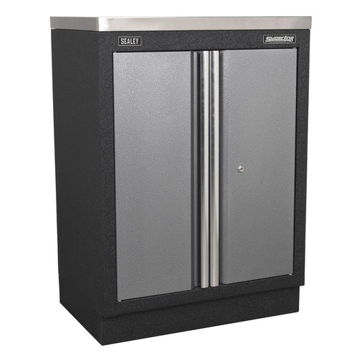Sealey Modular 2 Door Floor Cabinet 680mm APMS52 Sealey - Town Tools 