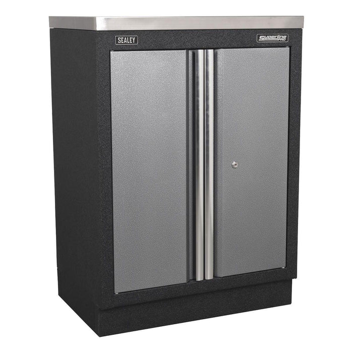 Sealey Modular 2 Door Floor Cabinet 680mm APMS52 Sealey - Town Tools 