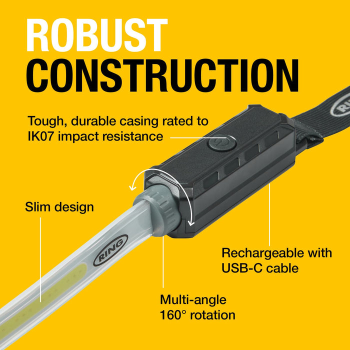 Ring RUBL1500 MAGflex 1000 Super Flex Utility Light