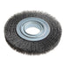 Lessmann Wheel Brush D178mm x W23-25 x 50 Bore Steel Wire 0.30 + Adaptors Set 3 Lessmann - Town Tools
