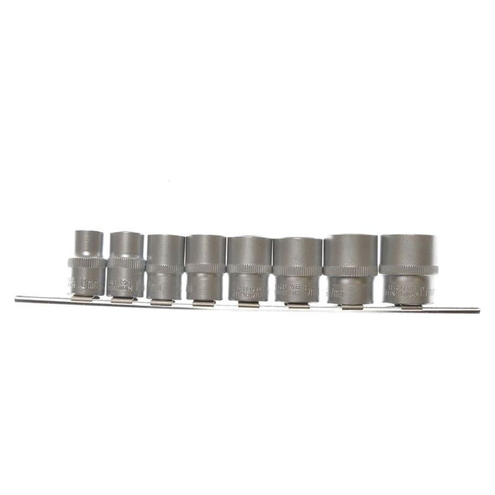 Bluespot Tools 3/8in Drive Socket Set on Rail, 8 Piece BlueSpot Tools - Town Tools