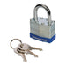 Silverline Laminated Padlock 40mm Silverline - Town Tools 