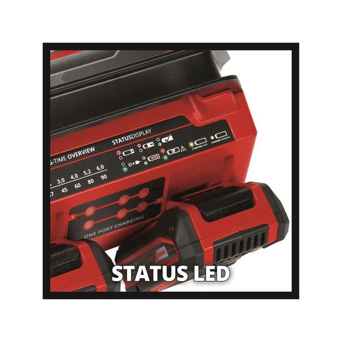 Einhell 2x2 Power X-Quattrocharger 4A Einhell - Town Tools