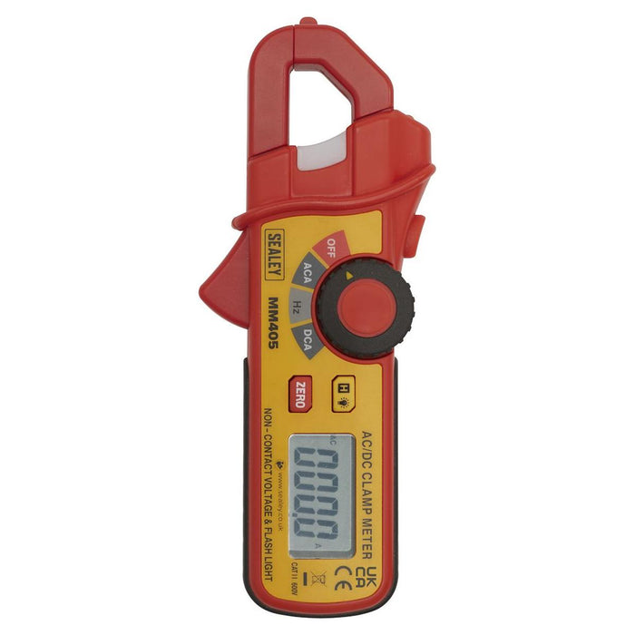 Sealey Mini AC/DC Clamp Meter mm405 Sealey - Town Tools 
