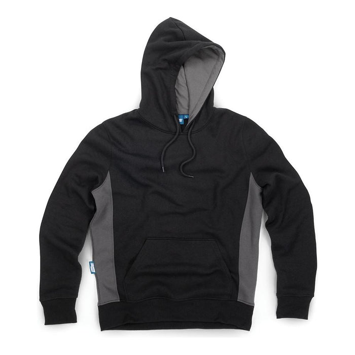 Tough Grit 2-Tone Hoodie Black / Charcoal XS Tough Grit - Town Tools 