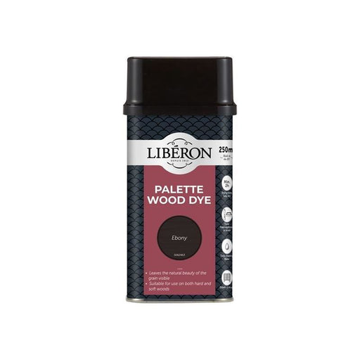 Liberon Palette Wood Dye Ebony 250ml Liberon - Town Tools