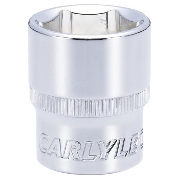 Carlyle Hand Tools Socket - Shallow - Metric Standard - 1/2in. Dr - 23 mm Caryle Tools - Town Tools 