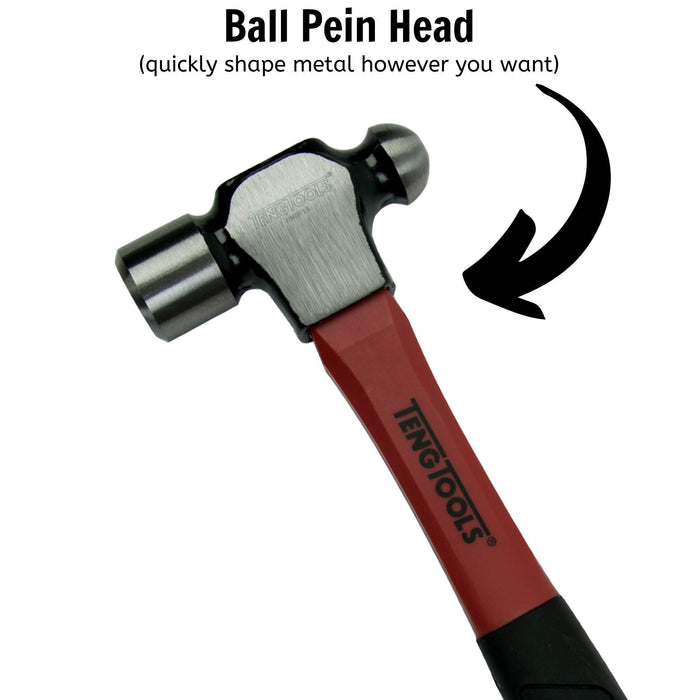 Teng Tools Ball Pein Hammer 16oz Teng Tools - Town Tools 