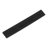 Sealey Polypropylene Floor Tile Edge 400 x 60mm Black Male Pack of 6 FT3EBM
