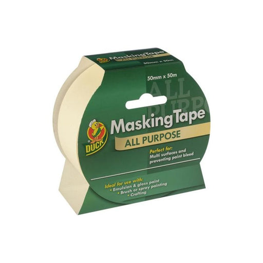 Shurtape Duck Tape® All-Purpose Masking Tape 50mm x 50m Shurtape - Town Tools