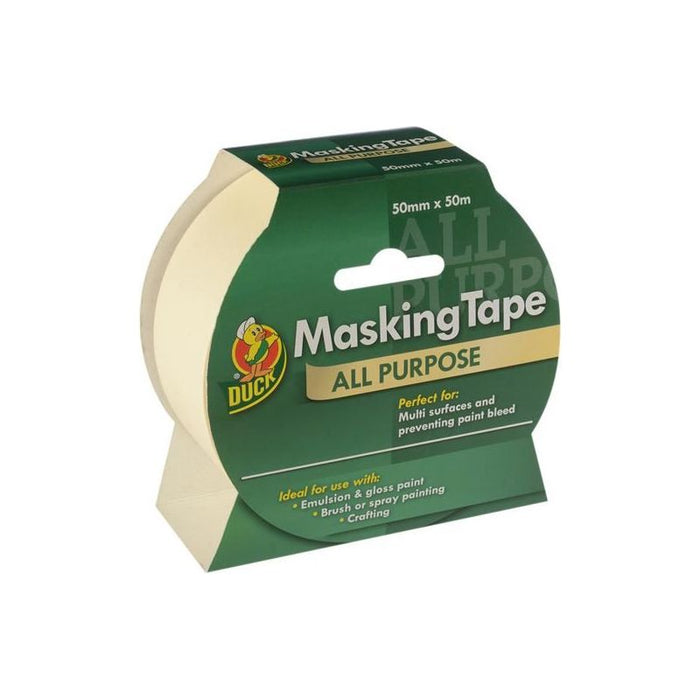 Shurtape Duck Tape® All-Purpose Masking Tape 50mm x 50m Shurtape - Town Tools