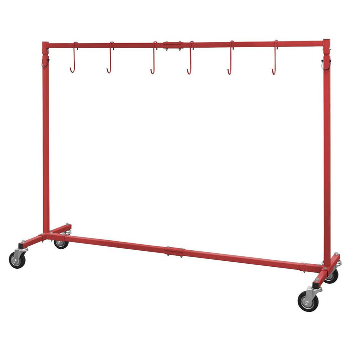 Sealey Adjustable Paint Hanger 1.95m MK80 Sealey - Town Tools 