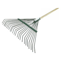 Faithfull Countryman Lawn Rake 24 Round Tines