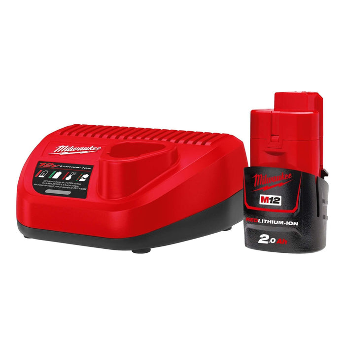 Milwaukee M12 2.0Ah Redlithiumion Battery Kit 4933451901 Milwaukee - Town Tools 