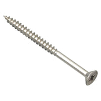 Forgefix Multi-Purpose Pozi Compatible Screw CSK ST S/Steel 5.0 x 70mm Box 100