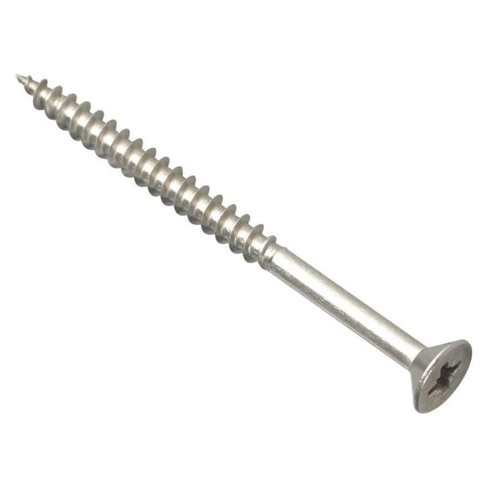 Forgefix Multi-Purpose Pozi Compatible Screw CSK ST S/Steel 5.0 x 70mm Box 100 ForgeFix - Town Tools