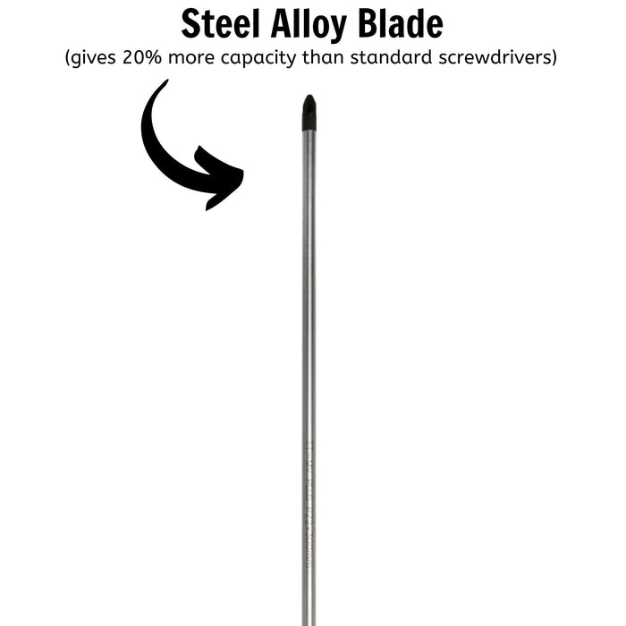 Teng Tools PZ Screwdriver PZ2 x 300mm M Teng Tools - Town Tools 