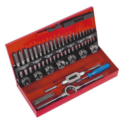 Sealey Metric Tap & Die Set Split Dies 32pc AK3015 Sealey - Town Tools 