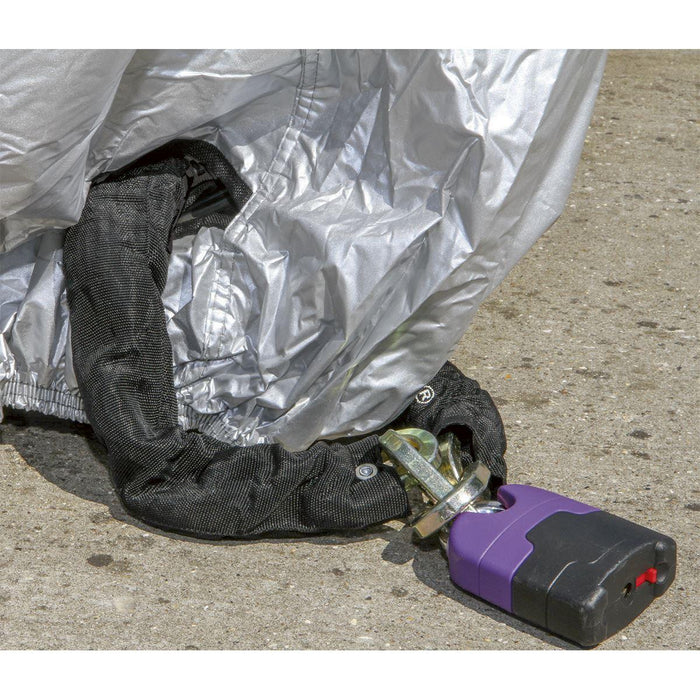 Sealey Motorcycle Cover Large 2460 x 1050 x 1370mm MCL Sealey - Town Tools 