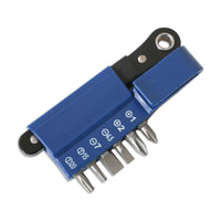 Laser Mini Ratchet Bit Set 7pc 2562