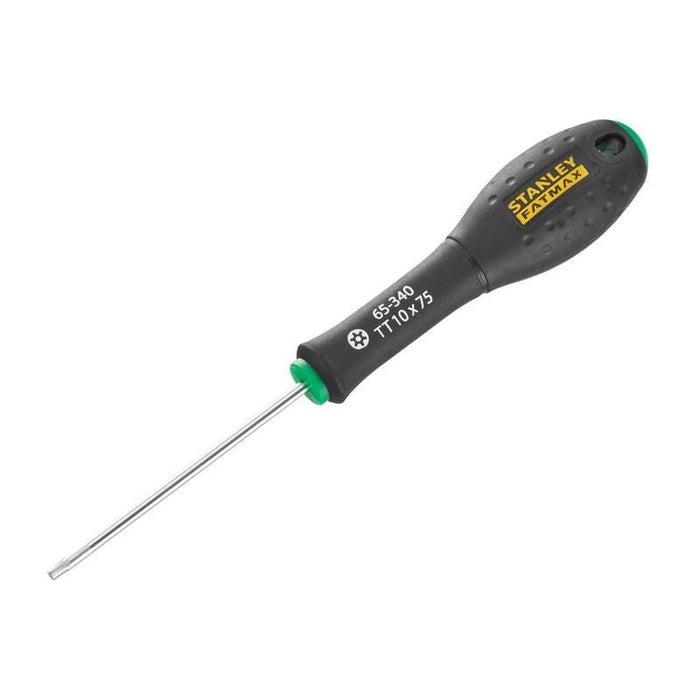 Stanley® Hand Tools FatMax® Screwdriver Tamper-proof TORX Tip TTX10 x 75mm STANLEY® Hand Tools - Town Tools