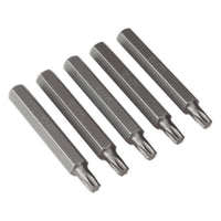 Sealey TRX-Star* T40 Bit Long Pack of 5 TX40L5