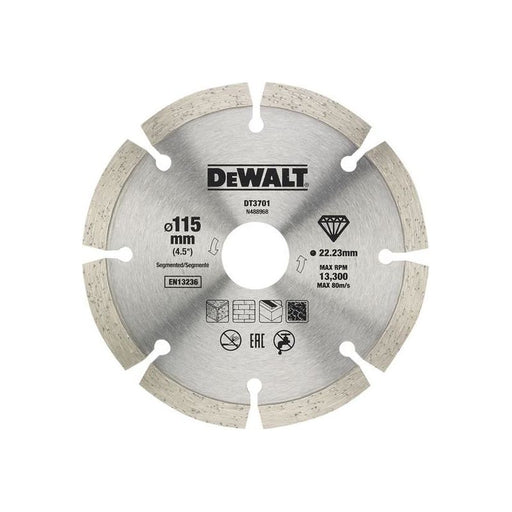 Dewalt Power Tools Dry Diamond Blade 115mm (2 Pack) DeWALT Power Tools - Town Tools