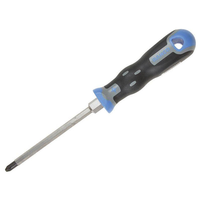 Bahco Tekno+ Screwdriver Pozidriv Tip PZ2 x 125mm Hex Shank Bahco - Town Tools