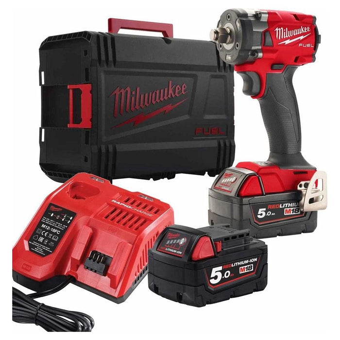 Milwaukee M18 Gen 3 Fuel Impact Wrench  (Kit) 4933478445 Milwaukee - Town Tools 