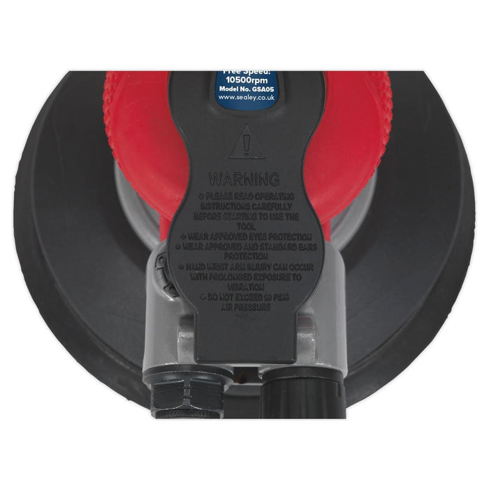 Sealey Air Palm Random Orbital Sander150mm Dust-Free GSA05 Sealey - Town Tools 