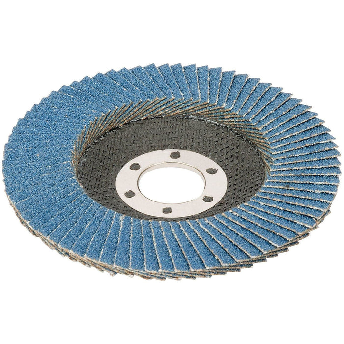 Draper Zirconium Oxide Flap Disc, 125mm, 80 Grit Draper - Town Tools